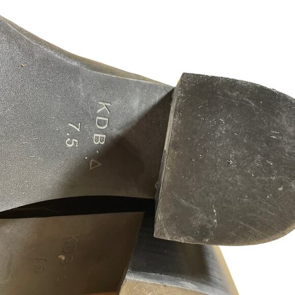 Kelsi Dagger Brooklyn Island Black Leather Booties Women's Size 7.5 NWOB - Picture 6 of 7